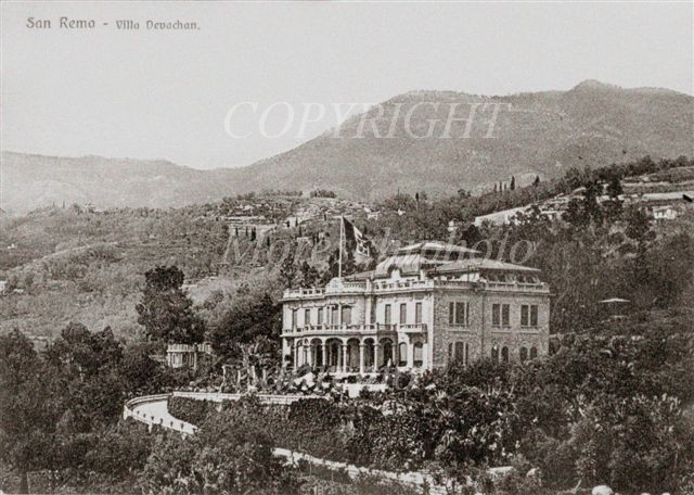 Conferenza della Pace 1920 Sanremo Il Castello Devachan (2)