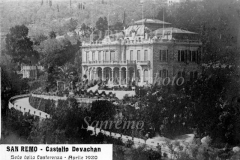 Conferenza della Pace 1920 Sanremo Il Castello Devachan (3)