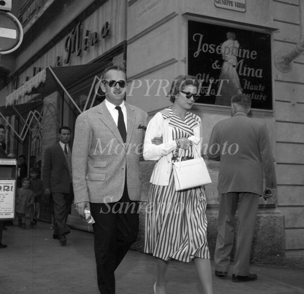Grace Kelly ed il marito Ranieri III° di Monaco 1