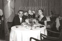 Grace Kelly ed il marito Ranieri III° al Casinò di Sanremo