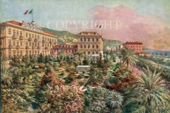 Hotel de Nice e parco disegno a colori