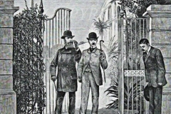 Il Kaiser esce da Villa Zirio
