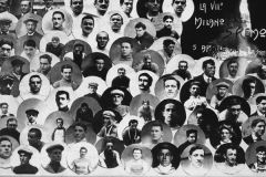 1914 n316 Il gruppo dei 72 corridori partiti; arrivati 42.