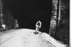 1919 Gremo esce dalla galleria del Turchino