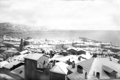 Sanremo nevicata veduta da Piazza San Bernardo