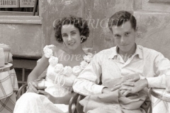 Elizabeth Taylor con il primo marito Hilton