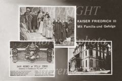 Cart commemorativa visita Kaiser