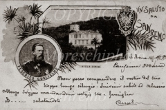 Cartolina commemorativa di Villa Zirio e Kaiser 0144